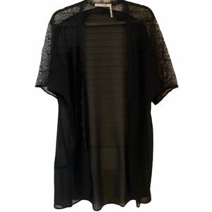 Cute Lace Trim Kimono